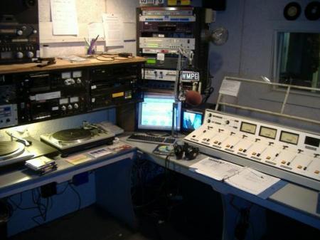 Old WMPG on-air Studio