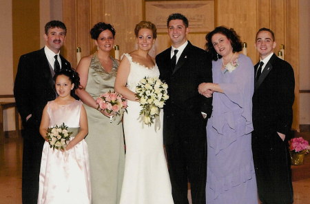 The gang at my oldest son's wedding 05/06