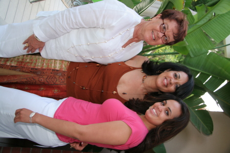 My wife, Brenda, my daughter, Ashley and my mother-in-law.