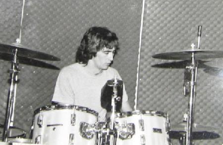 1980 with my old Pearl drum kit