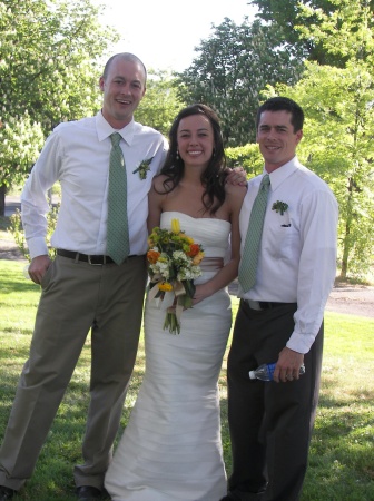 Our kids--Kurt, Tad and Holly.