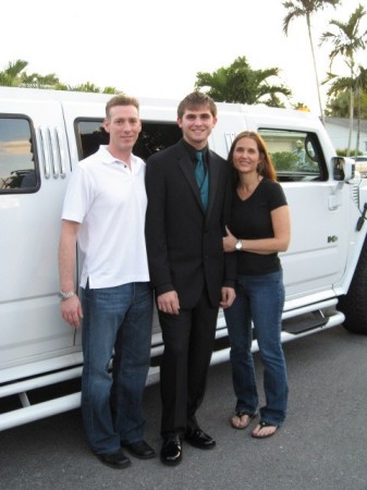 Son Ryan on his way to Prom