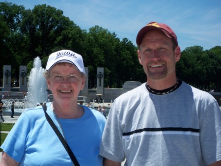 Mom and Mike in Washington DC - May 2008