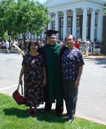 UVA medical school graduation, May 2006