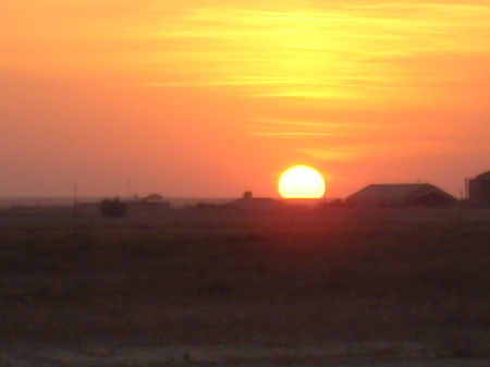 Sunset In Tikrit, Iraq
