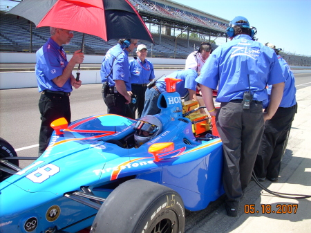 My team at Indy 2007
