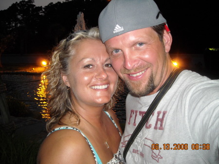 Me and My hubby at Myrtle Beach