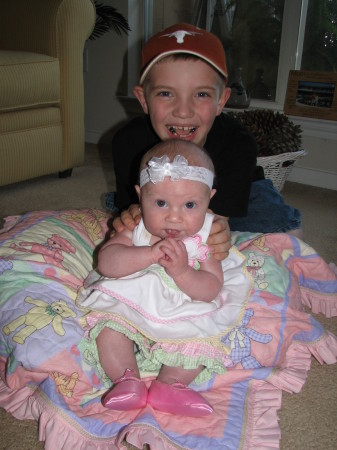 Greyson and Madeleine June 2008