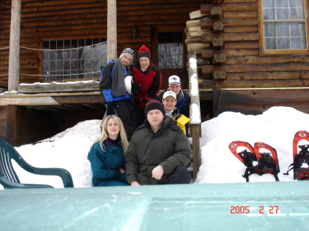 The Gang at the Vermont Cabin