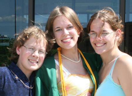 Oldest daughter's graduation  2006