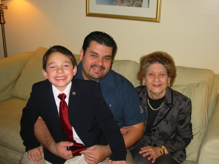 Me with Dominic & Mom