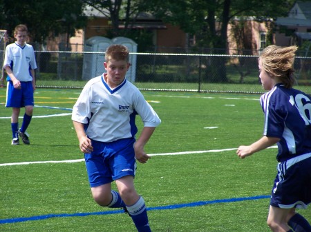 Ryan's soccer game