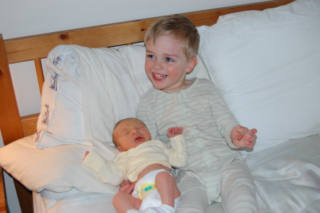 My Grandsons~Nicholas and Gabriel~March 2008