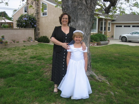 Amy's First communion
