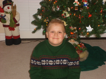 LOVING AARON WHO IS 7. CHRISTMAS 2007