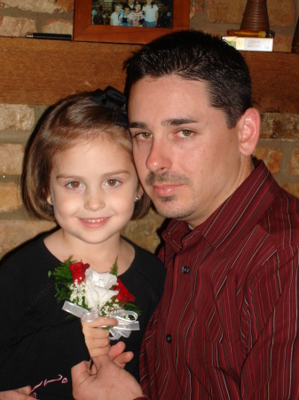 My son Jeremy and granddaughter, Alexa