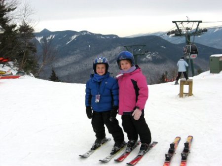 Natalie & Patrick at the top of Loon Mountain