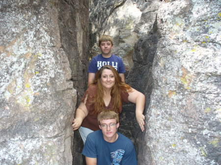 My son's and I in Ft Davis Mtns