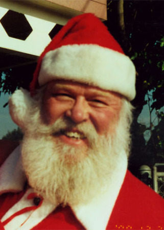 In my bigger, hairy days. Santa 2001
