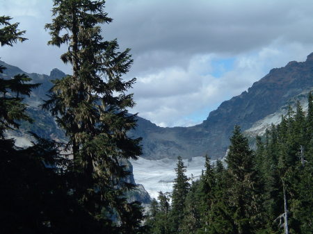 Glacier from a hike in the N. Cascades