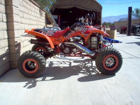 The Honda Racing Quad Project 2004