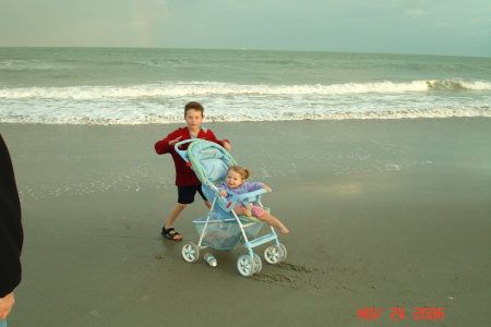 Matt (7) & Megan (22 mos) - Cocoa Beach, FL