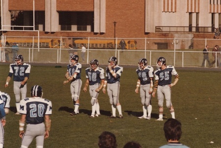 Massey Mustang football 1980