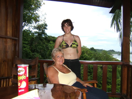 Mom and Alicia in Costa Rica