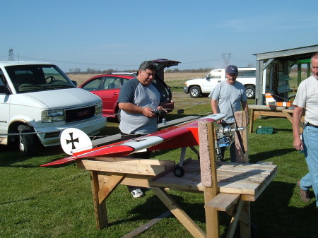 On the flight line