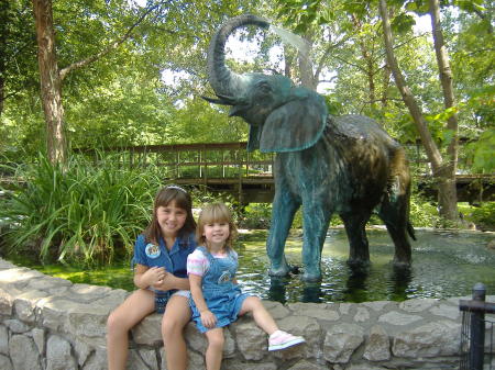 My girls at St. Louis Zoo in 2006