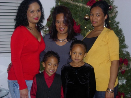 Me and my kids Christmas 2007