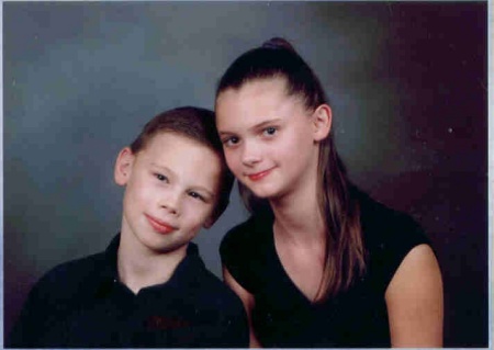 My son Matthew (11) & My daughter Samantha (12)