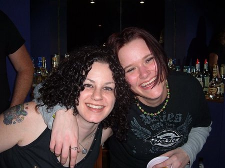 Me & my friend, Jess, at my birthday bash. . .March 2007