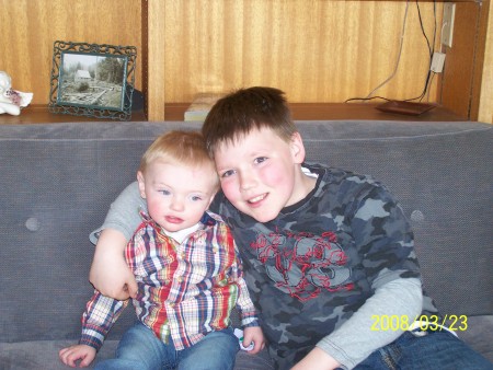 My Son Nathan (10) and Grandson Conor (19 m)!