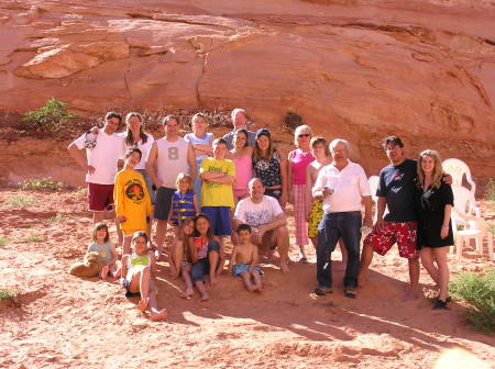 At Lake Powell with the family