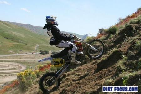 My son Bobby at the Nat'l Hill Climbs 2008