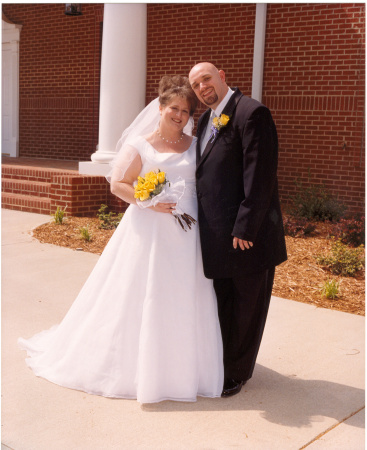 Jeff and I on our wedding day 04-24-04