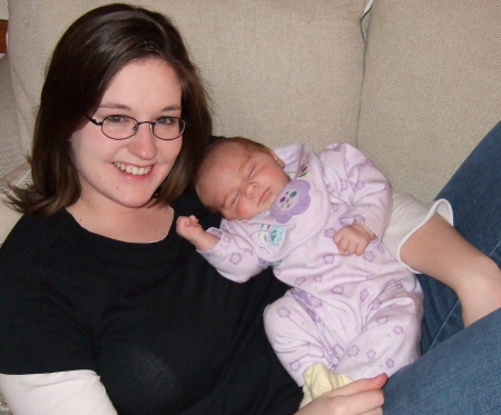 Feb 07- Erika and baby Valery