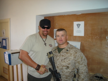 Toby Keith in Iraq