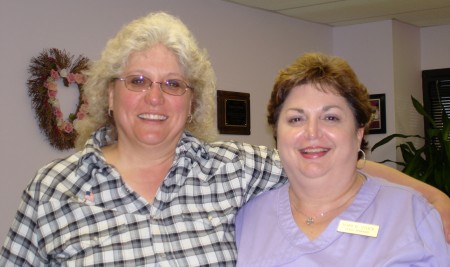 Me and my friend Susan Hart February 2008