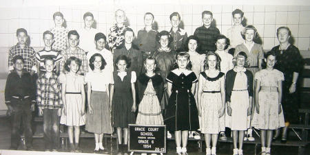 Grace Court School 1954