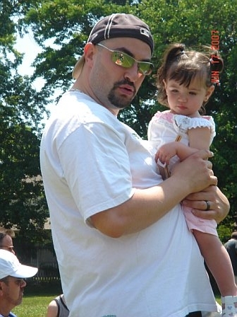 my husband david and my daughter sammi