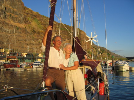 Ellen and Ed in Calheta Madeira