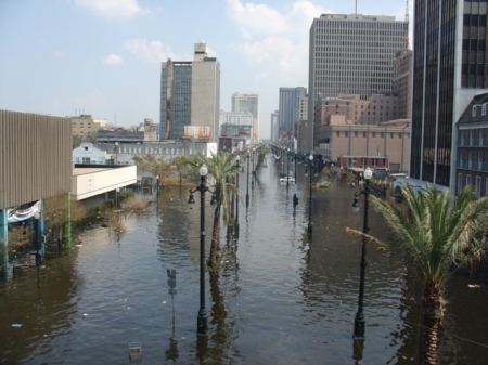 New Orleans under water