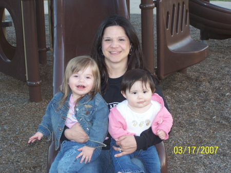 Me and the girls at the park