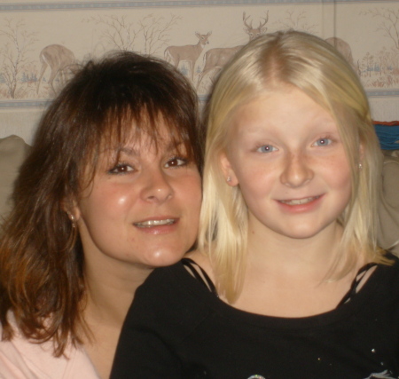 My daughter and I in 2007