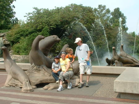 The Family at the Zoo