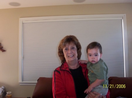 My grandson & me, one year later