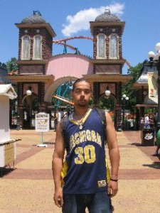 Me at Six Flags Over Georgia