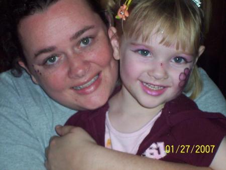 My Oldest Daughter Crystal & My Granddaughter Madison